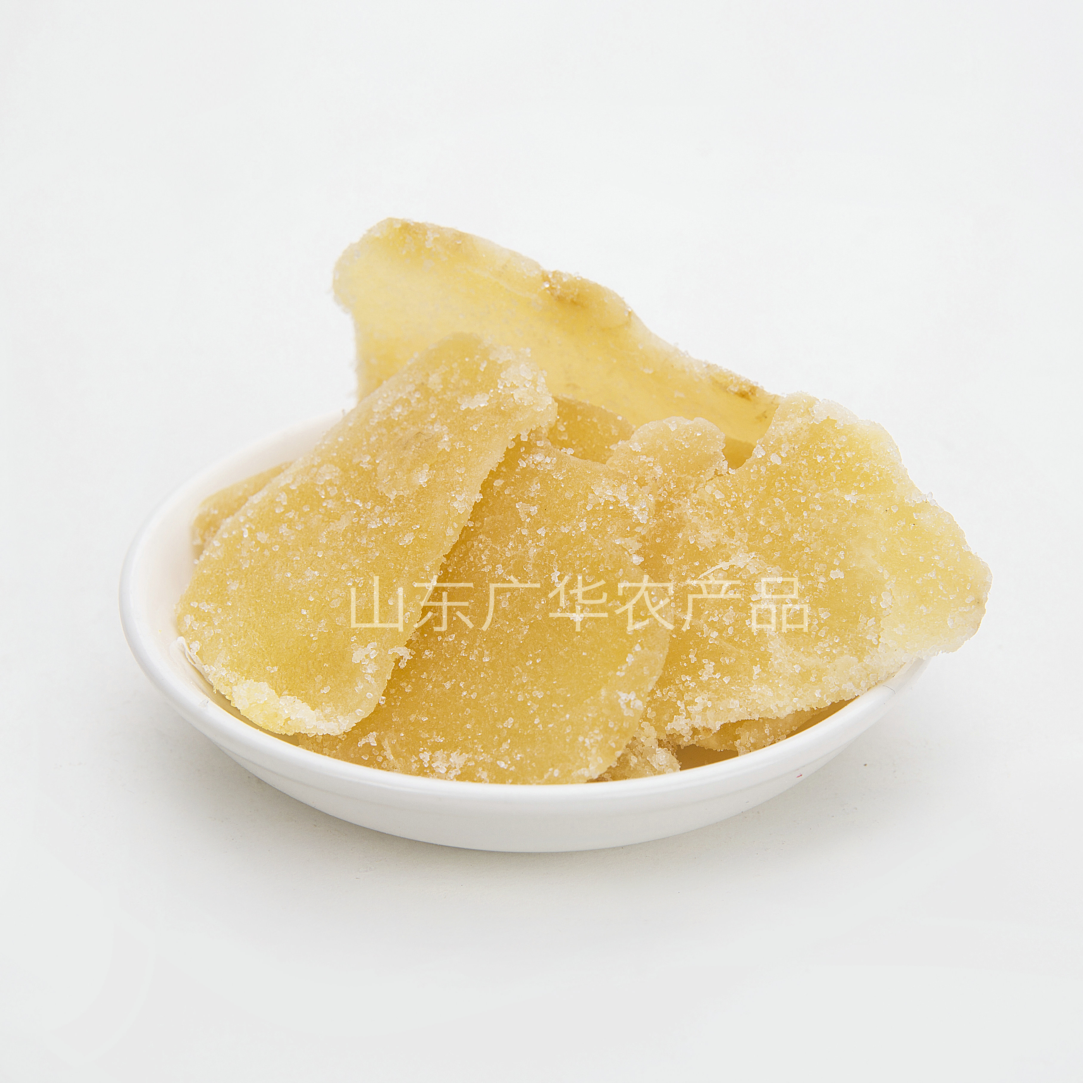 Имбирь сушеный в сахаре лепестки (слайсы)